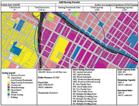 Department of City Planning GIS .